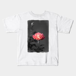 Delicate Rose Kids T-Shirt